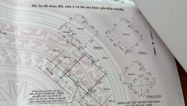 Bán nhà Phạm Văn Chiêu Phường 14 Q. Gò Vấp, ngang 7.68m, giá giảm còn 8.x tỷ